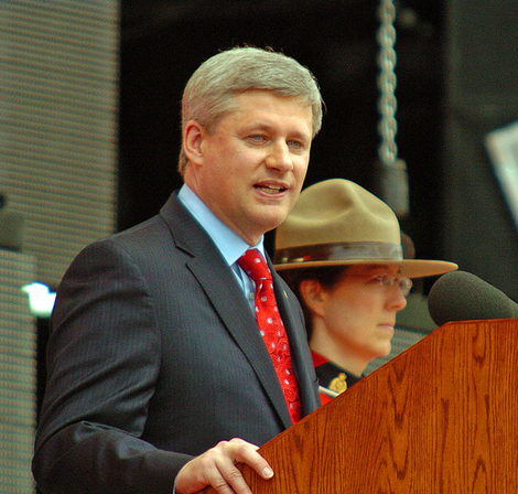 Former Canadian Prime Minister Stephen Harper. (Image: Kashmera/Flickr)